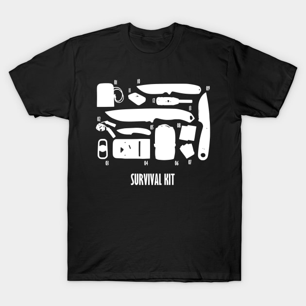 Survival Kit! T-Shirt by simbamerch